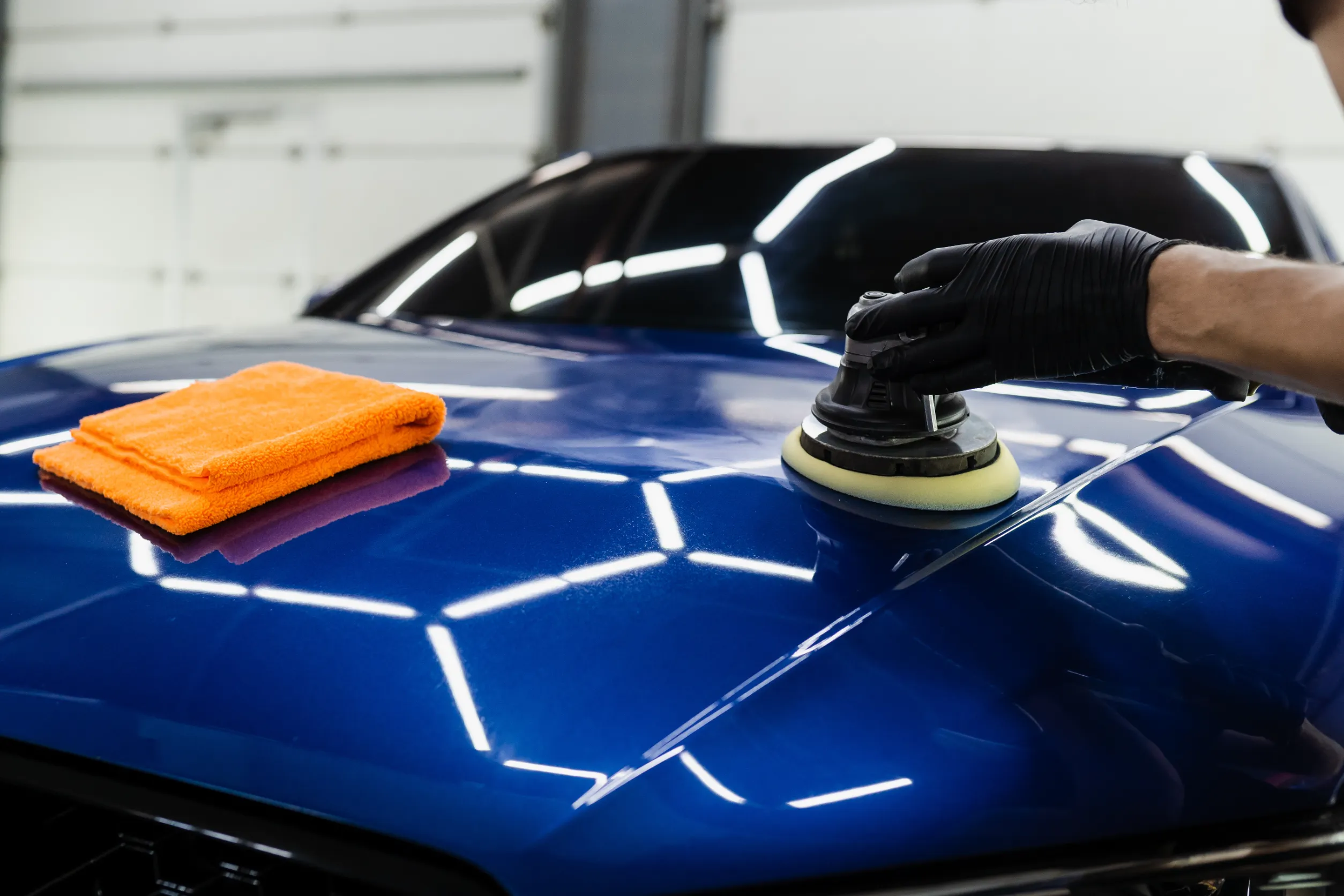 Ceramic coated car