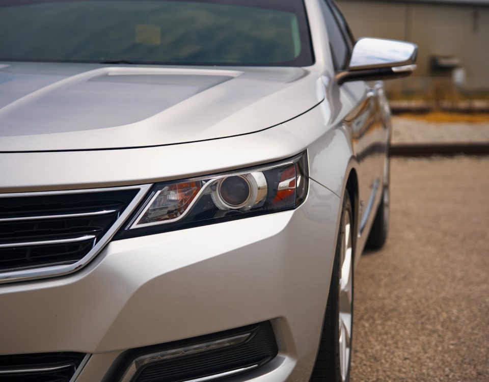 New car with a ceramic coating